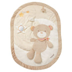 Aktivitetsteppe 3D Teddy Rainbow Fehn montert med buer
