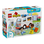 Ambulanse med fører 10447 DUPLO forfra