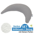 Ammepute Bambusmond med mikroperlefyll og bambustrekk 140 cm fra Theraline