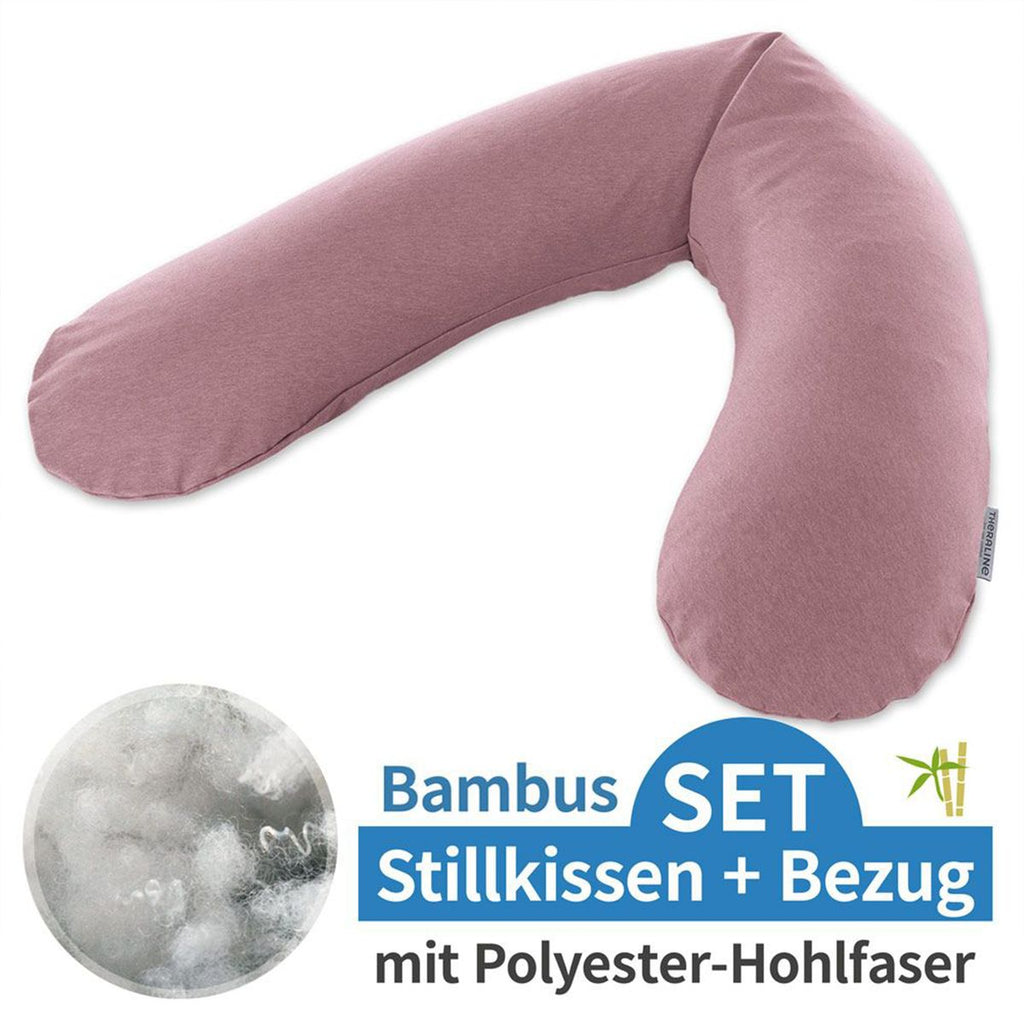Ammepute Das Original bambustrekk 190 cm rosentre melange forfra