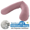 Ammepute Das Original bambustrekk 190 cm rosentre melange forfra