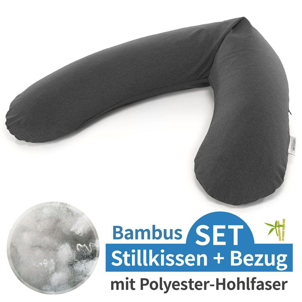 Ammepute Das Original med bambustrekk 190 cm antrasitt forfra