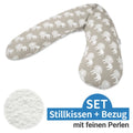 Ammepute Das Original med mikroperler og trekk 190 cm fra Theraline sett forfra