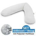 Ammepute Das Original polyesterfyll musselintrekk 190 cm for støtte ved amming