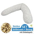 Ammepute Das Original speltskall bambustrekk 190 cm for støtte ved amming