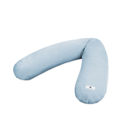 Ammepute musselin 190 cm Denim mikroperler - Zöllner sett forfra