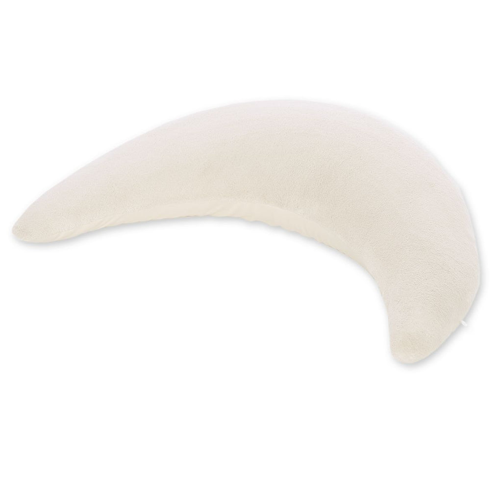 Ammepute plysjmane med mikroperlefyll 140 cm - Theraline detalj av stoff og fyll