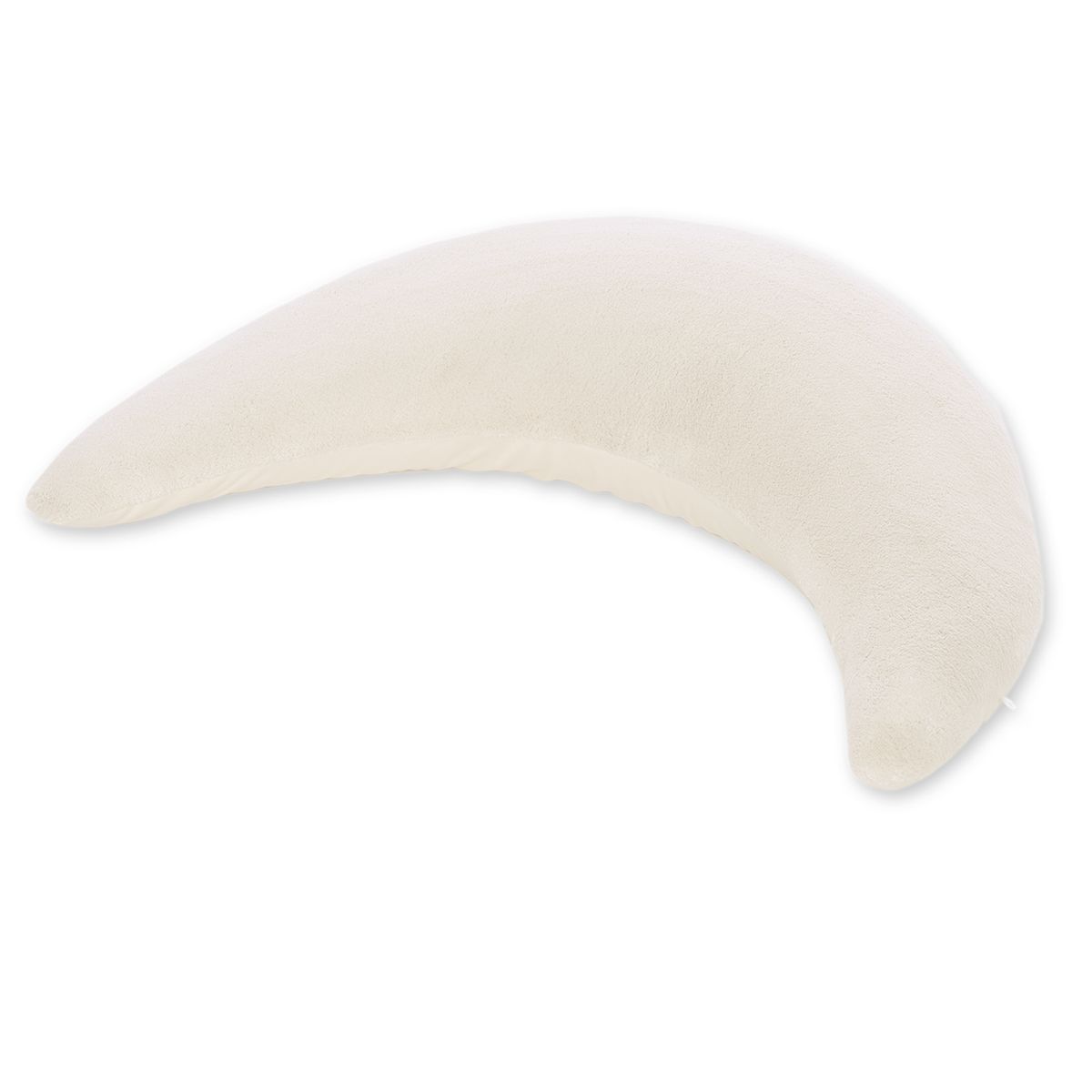 Ammepute plysjmane med mikroperlefyll 140 cm - Theraline detalj av stoff og fyll
