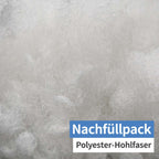 Ammepute med polyesterfiberfyll og fugletrekk 190 cm detalj av tekstur