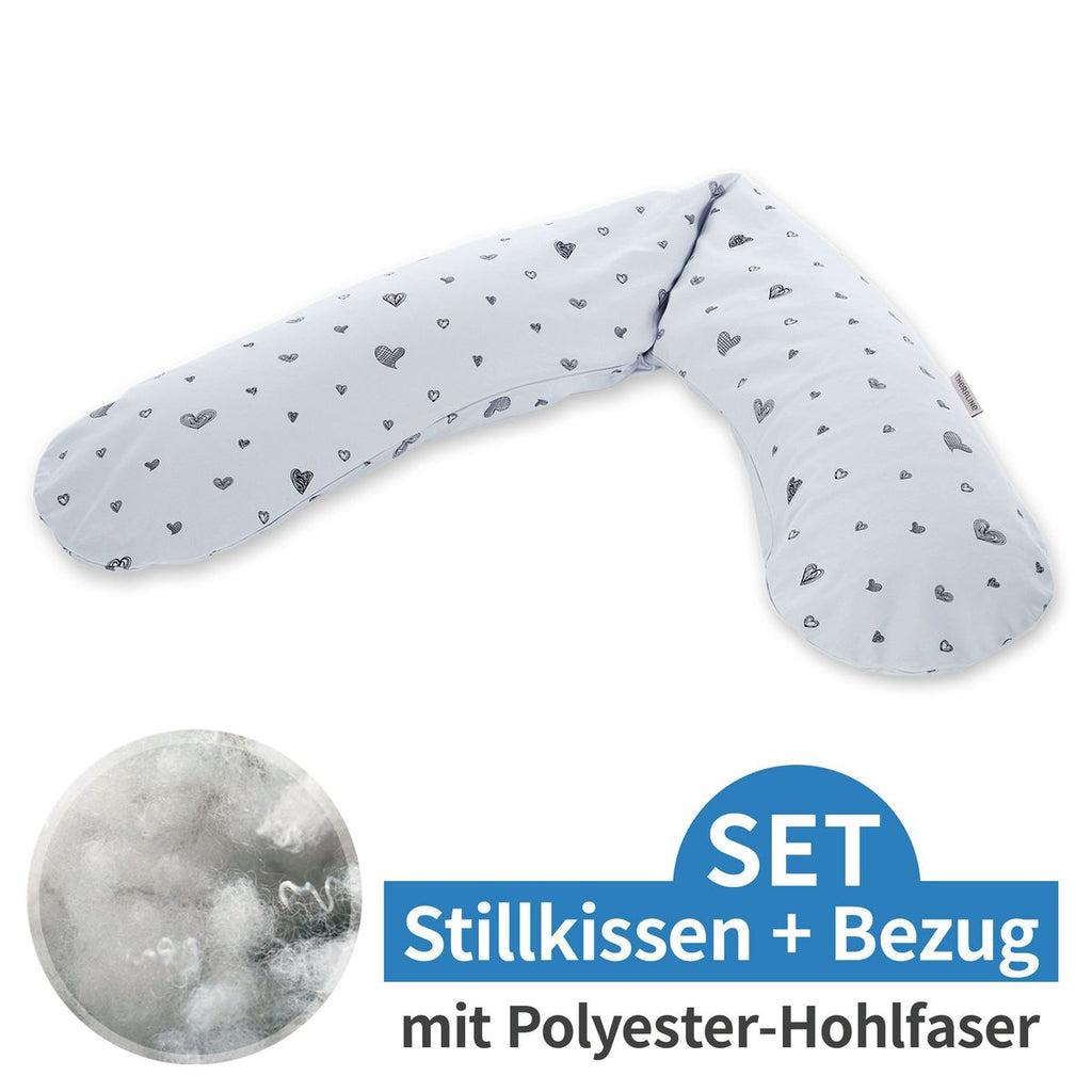 Ammepute med polyesterfiberfyll og trekk Sweetheart 190 cm forfra