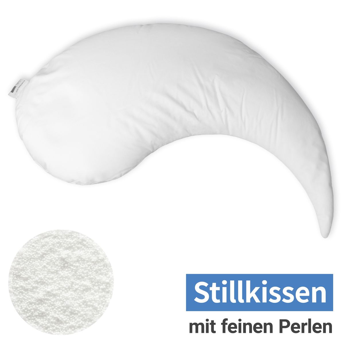 Ammepute Yinnie med mikroperlefyll 135 cm uten trekk forfra