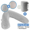 Ammeputesett 190 cm med 2 trekk og mikroperlefyll 9,5 l - Theraline sett forfra