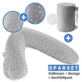 Ammeputesett Das Original 190 cm med 2 trekk og mikroperler for komfortabel amming