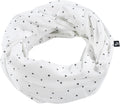 Ammeskjerf 2-i-1 bomullsjersey 50x140 cm Little Stars - Alvi forfra