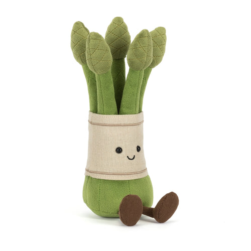 Amuseables Asparagus kosedyr asparges bakside