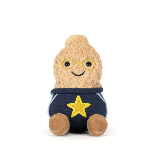 Amuseables Peanut Star Student antrekk kosedyr forfra