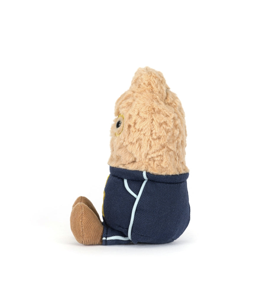 Detalj av Amuseables Peanut Star Student antrekk kosedyr