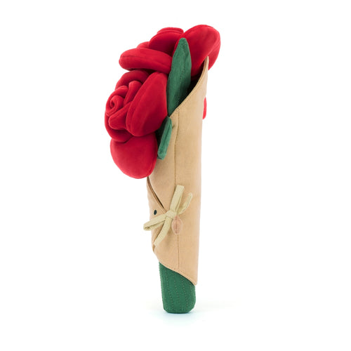 Amuseables Rose Bouquet kosedyr 30 cm bakside