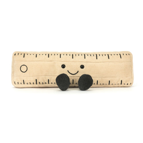 Amuseables Ruler kosedyr linjal 20 cm - Jellycat bakside