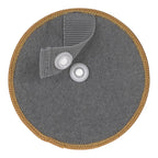 Nærbilde av patches for Unique skolesekk-sett