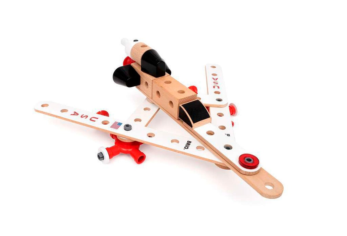 Detalj av Apollo Saturn V byggesett 91 deler 60 cm - BRIO Builder