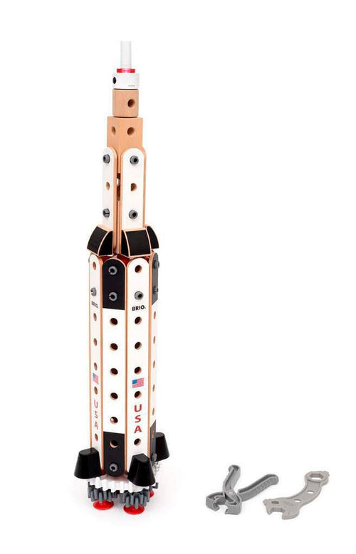 Apollo Saturn V byggesett 91 deler 60 cm - BRIO Builder forfra
