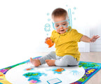 Aquadoodle Magic Ocean stemplesett barn som leker med produktet