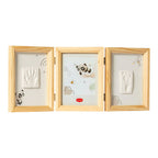 Avtrykkssett Double Frame Wooden 49,2 x 21,4 cm bakside