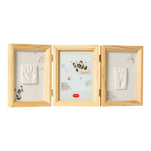 Avtrykkssett Double Frame Wooden 49,2 x 21,4 cm bakside