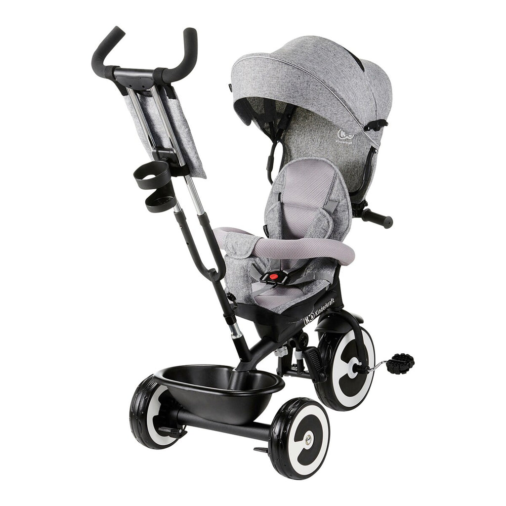Trehjulssykkel ASTON fra 9 mnd til 5 år, maks 25 kg - Kinderkraft