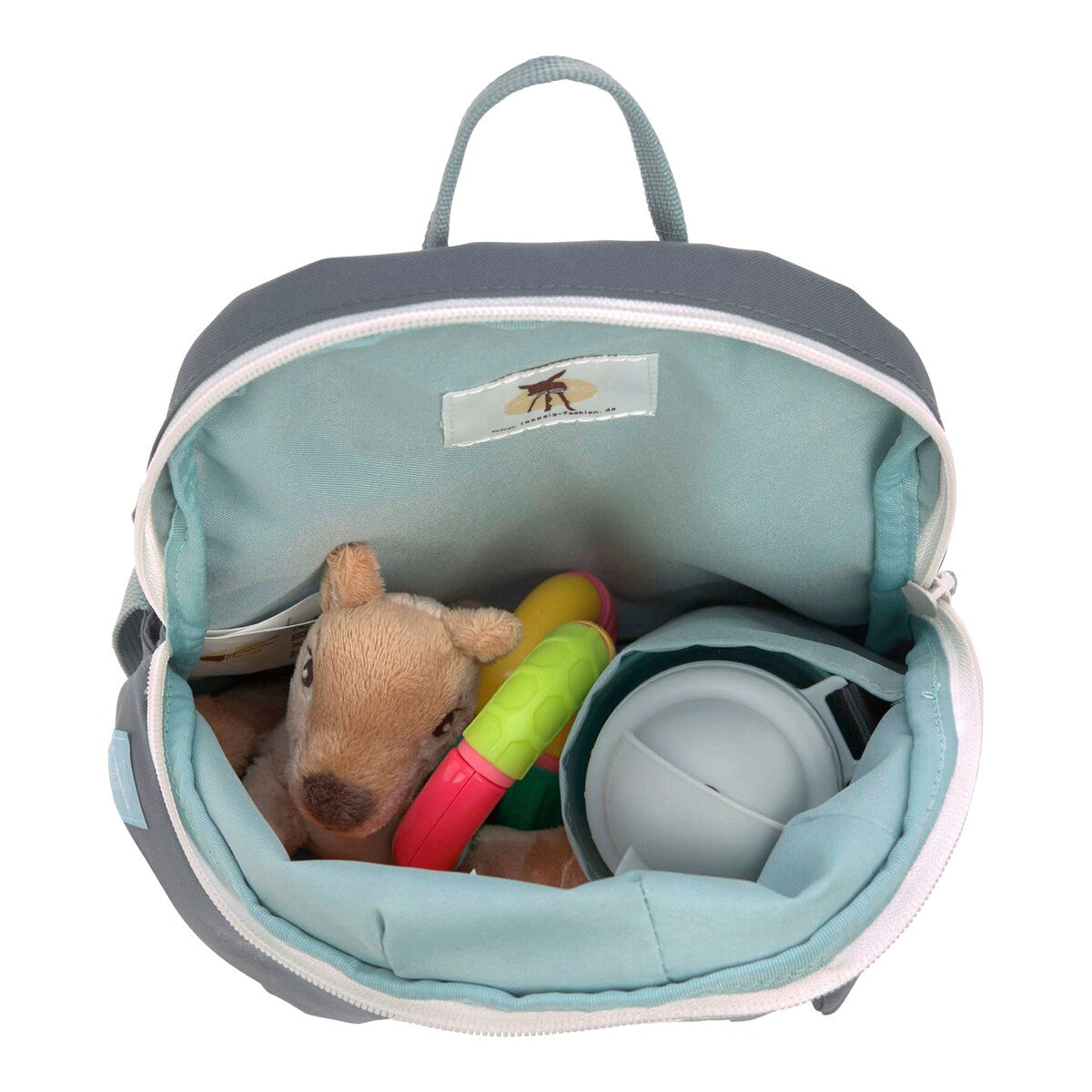 Barnehagesekk Tiny Backpack About Friends 3,5 l fra 2 år - Lässig