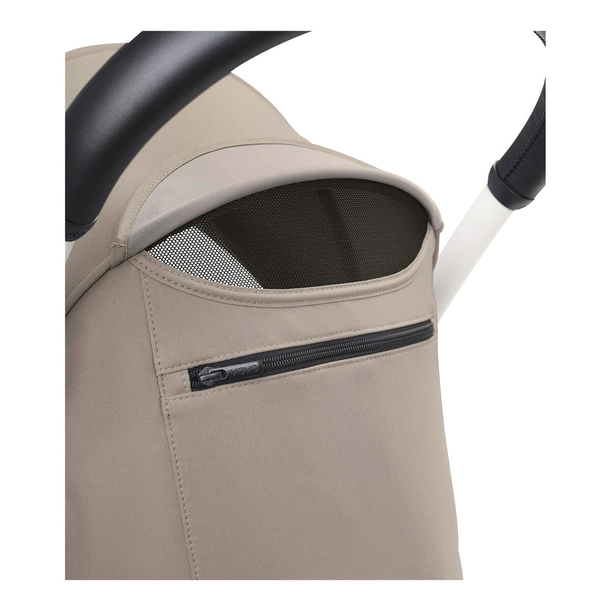 Pakke Tripp Trapp barnestol inkl. YOYO3 stell svart & tekstilsett 6+ taupe - Stokke