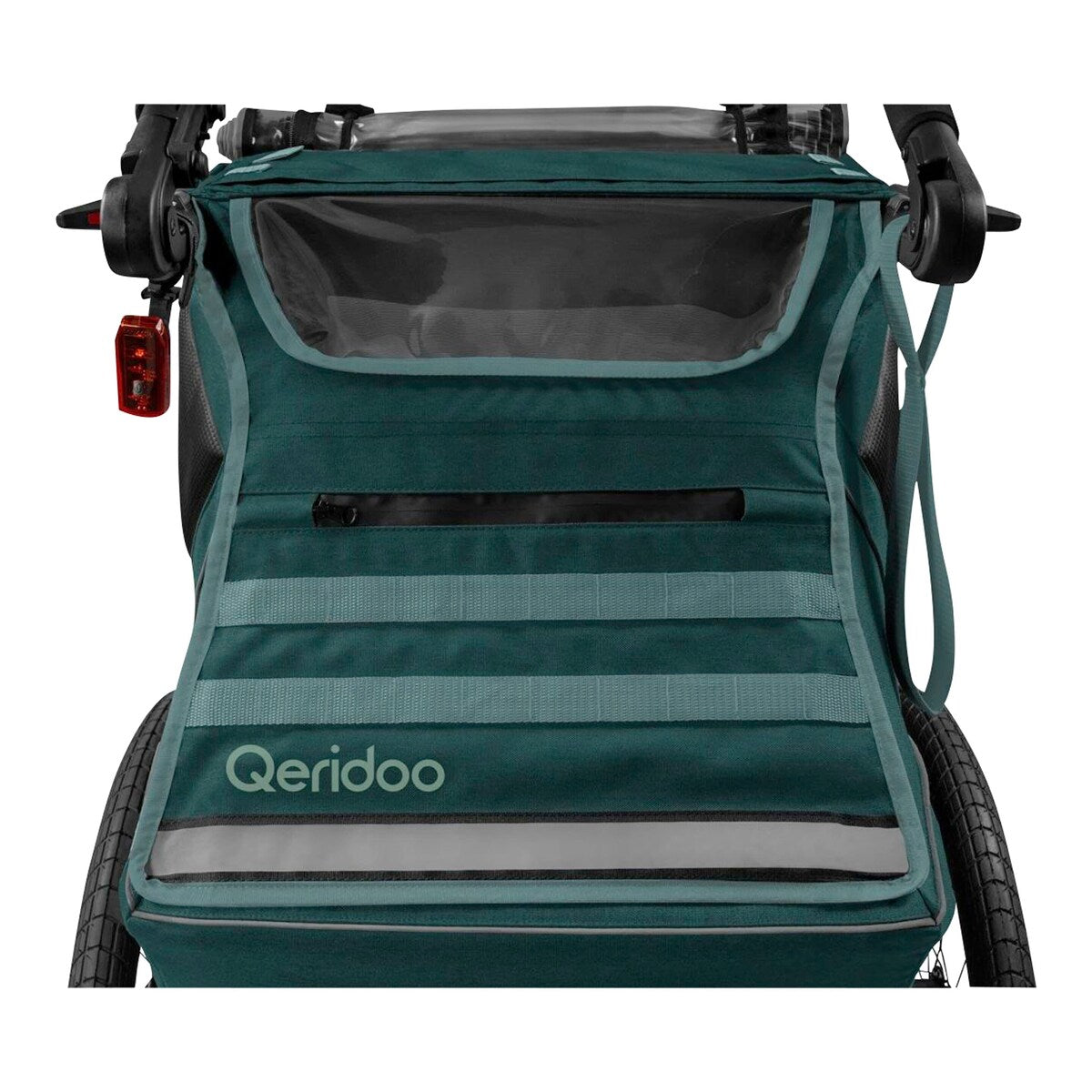 Sykkeltilhenger Kidgoo 1 jogger og buggy, 50 kg, fra 6 mnd - Qeridoo