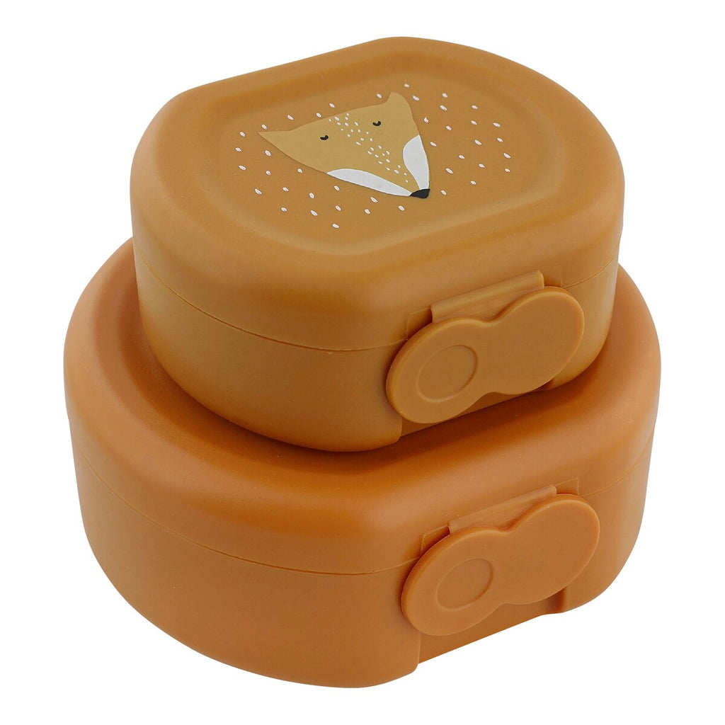 Snackbokser 2-delers sett med klips 300 og 150 ml - Trixie