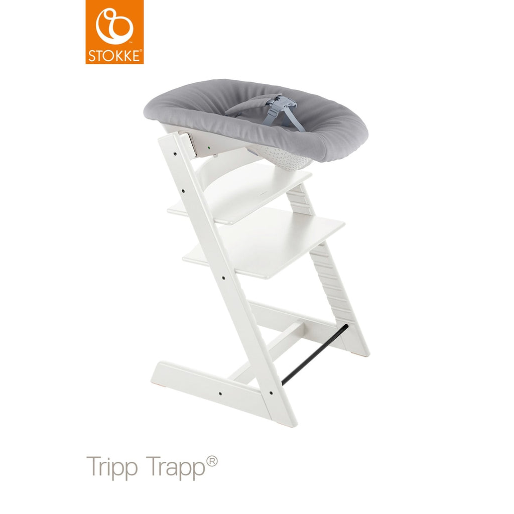 Tripp trapp-stol i eik med newborn-sett og babysett - Stokke