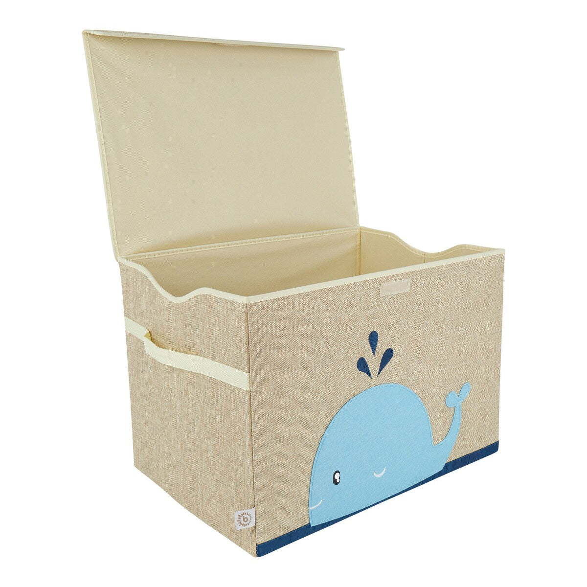 Oppbevaringskiste med lokk 36x51x36 cm polyester - Bieco