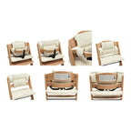 Sittepute for barnestol vannavvisende 2-delt - Meyco Baby