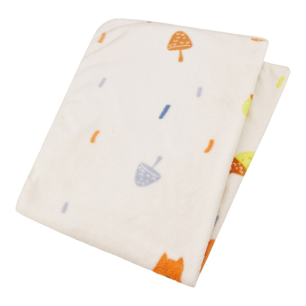 Babyteppe i plysj med andemotiv 75x100 cm - Sterntaler