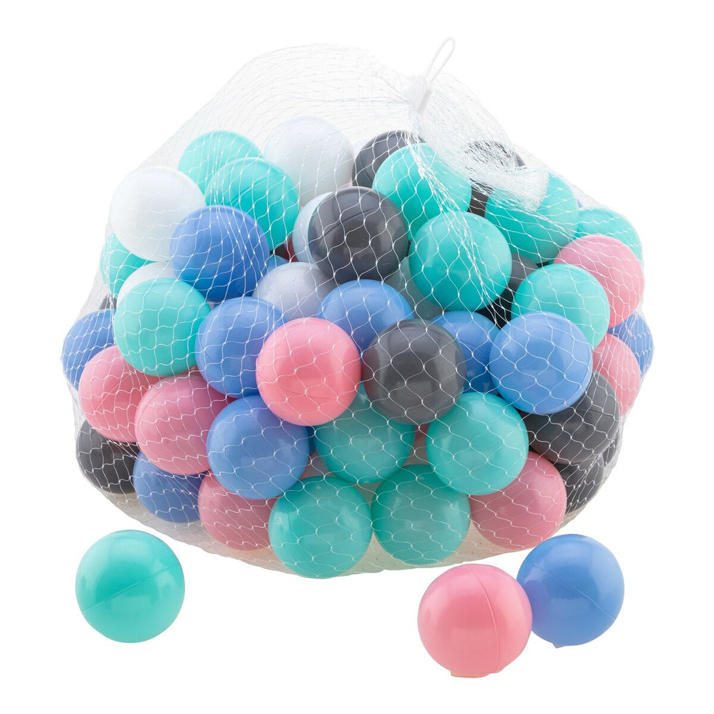 Ballbassengballer 100 stk Ø 6 cm i 5 farger - solini