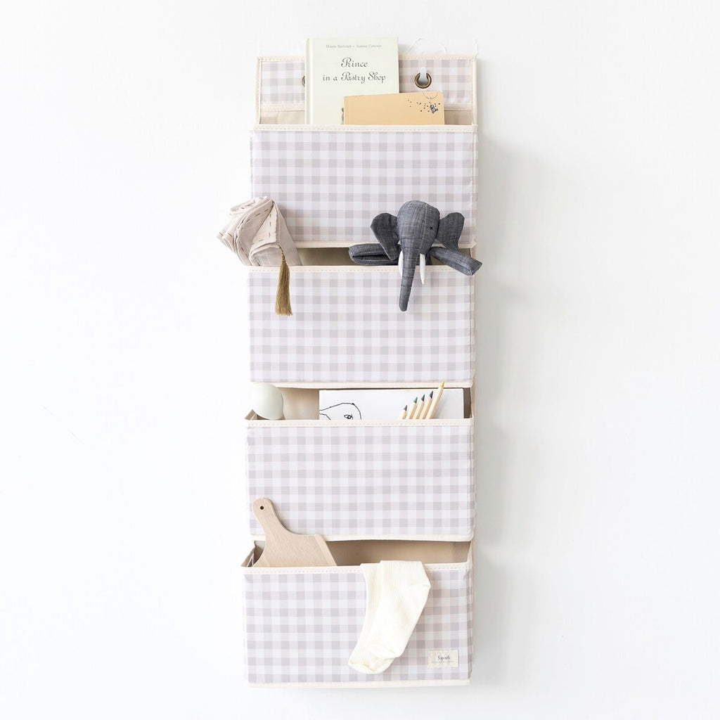 Hengeoppbevaring med 4 lommer 94x33 cm - 3 Sprouts