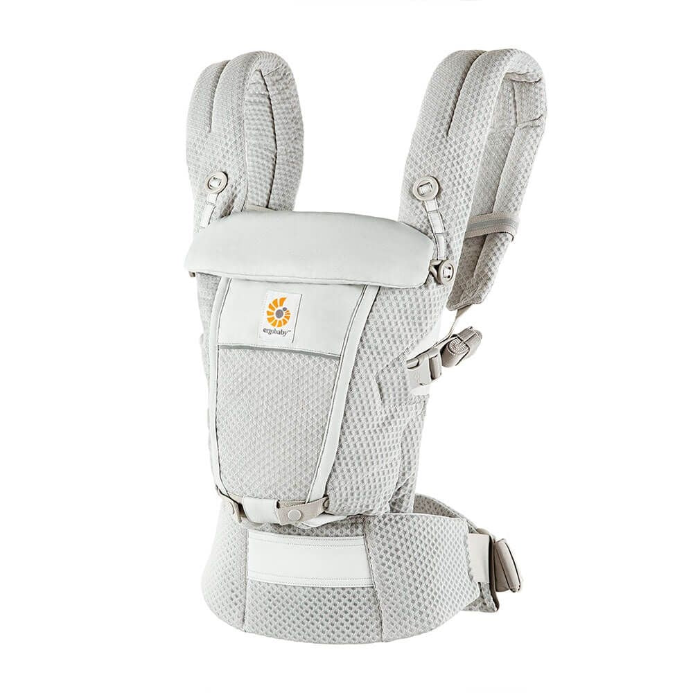 Bæresele Adapt SoftFlex Mesh Pearl Grey forfra