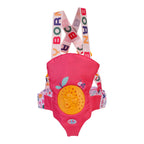 Bæresele for dukker Pinplay 36/43 cm fra 3 år forfra