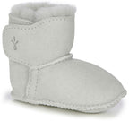 Baby Bootie lammeskinn 6-12 mnd slate forfra