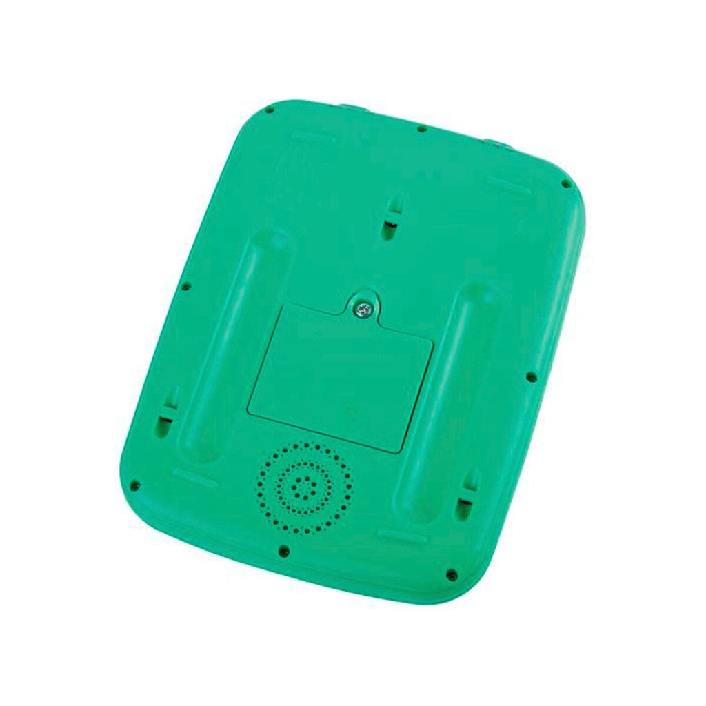 Barn som leker med Baby læringstablet Magic Touch i tre fra 6 mnd fra Hape