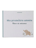 Bakside av Baby minnebok med hardcover 47 sider