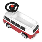Montert Baby VW T1 gåbil med stillehjul sett fra siden