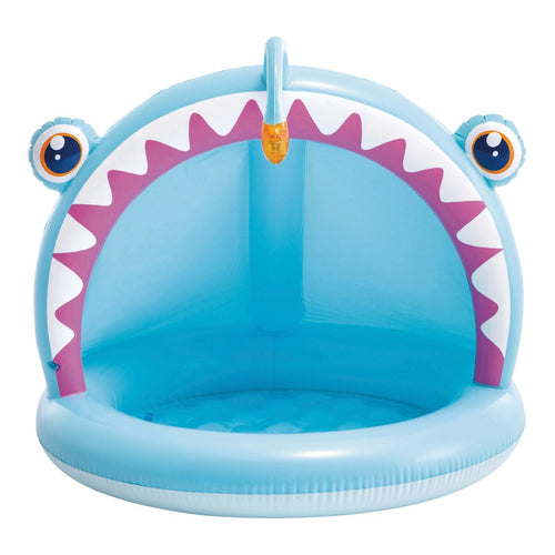 Babybasseng marulk med soltak 127 x 102 cm fra 12 mnd bakside