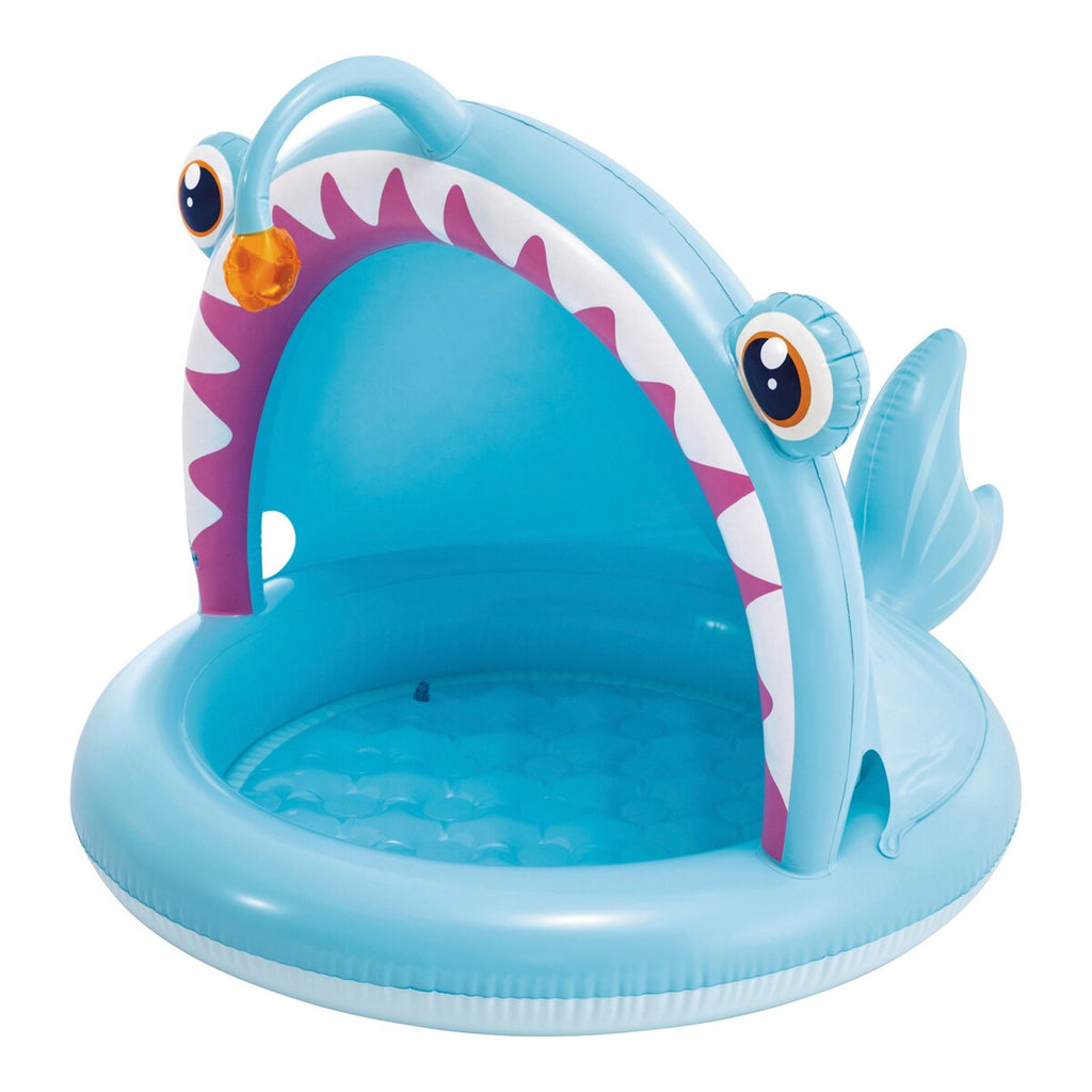 Detalj av babybasseng marulk med soltak 127 x 102 cm fra 12 mnd