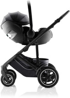 Babybilstol i-Size 40-85 cm Baby-Safe Pro 3,9 kg Carbon Black justerbar solskjerm