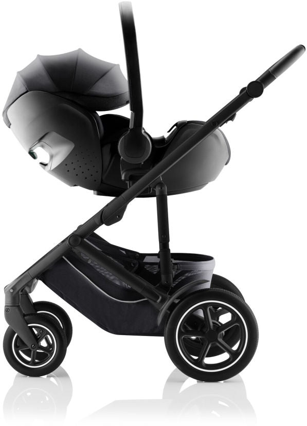 Babybilstol i-Size 40-85 cm Baby-Safe Pro 3,9 kg Carbon Black justerbar solskjerm